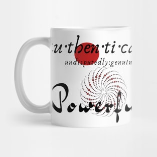 Au-Then-Ti-Cal-Ly Powerful Flipped Mug